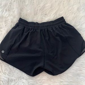 Lululemon Black Lined Shorts